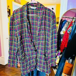 Vintage colorful blazer